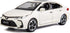 BDTCTK Compatible 1:32 Corolla Model Car, Zinc Alloy Pull Back Toy Car with Sound and Light for Kids, White