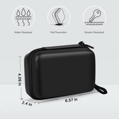 Hard Case Compatible with Analogue Pocket Handheld Game Console - Portable Mini Game Player Storage Bag (Box Only)