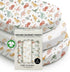 100% Organic Cotton Bassinet Sheets 3 Pack - (33 x 20 Inches)