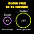 JOYIN 300 Pack Glow Sticks, 100ct 22'' Necklaces and 200 Pcs 8" Glow Sticks with Connectors for Halloween Party Favors
