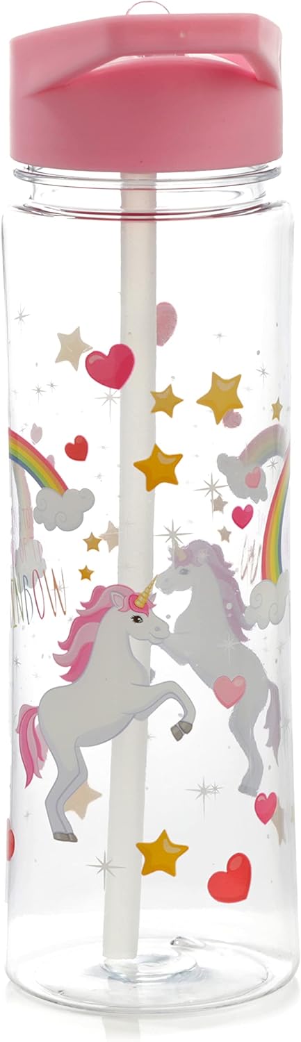 Puckator 550 ml Unicorn Reinforced Water Bottle