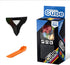 Speed Magic Cube 3x3 Build-on Brick, Smooth Turning Magic Cube Brain Teaser Puzzle and Building Bricks Toy