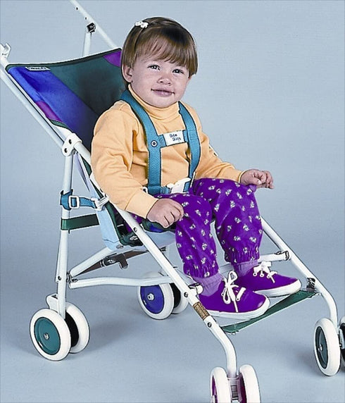 Baby Buddy Deluxe Safety Harness, Adjustable Tether and Chair Restraint Straps, for Ages 9 Months to 4 Years, Black