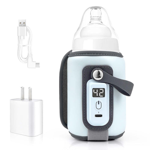 Danisse Portable Bottle Warmer, Baby Milk Warmer for All Bottles, Rapid Heating Accurate