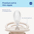16+ Pack 2, MAM Perfect Baby Pacifier Months, Extra Thin Nipple, Developed with Orthodontists, Clinically Proven, Glows