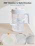 36 oz Electric Formula Pitcher, Baby Formula Mixing Pitcher, Automatic Baby Formula Mixer, Bidirectional Stirring