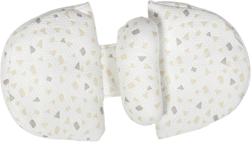 SHOWERORO U-Shaped Pregnancy Pillow with Adjustable Wedge Full Body Support for Side