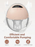 4 12 24mm 2 Pack Hands Free Breast Pump, Wearable Breastfeeding Pump, Lightweight Portable Electric Pump Modes