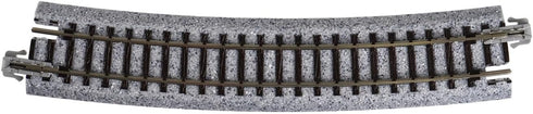 Kato 481mm (19") 15-Degree (4-Piece) USA Model Train Products Unitrack, Radius Curve Track