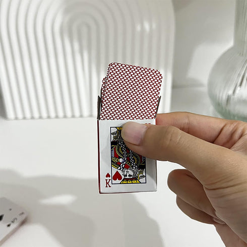 10 Pack, 1.65" Mini Playing Cards Mini Deck of Cards, Miniature Playing Cards with Great Novelty Gift, Party Favor