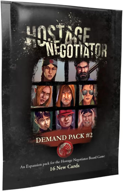 Van Ryder Games Hostage Negotiator: Demand Pack 2 – A Game Expansion 1 Player – 15-30 Minutes of Gameplay for 1 Player – Teens and Adults Ages 15+ - English Version