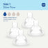 1, 0+ 94% 4 Pack, MAM Baby Bottle Nipples Slow Flow Size for Month Newborn Babies, Skin Soft BPA Free Silicone, Nipple