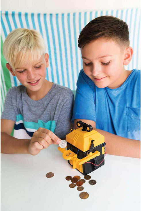 8 KidzRobotix - Money Bank Robot - Build a Piggy Bank for Kids Robot, Inspire STEM Learning, Boost Creativity