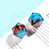 Yiotfandoll 2PCS D20 22mm 20 Polyhedral Dice Dice Resin Sided Dice Game Dice for RPG MTG DND Dice Table Games (Red