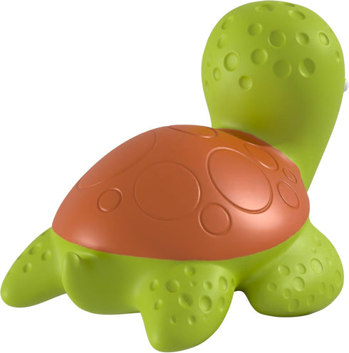 caaocho Mele The Sea Turtle Pure Natural Rubber Bath Toy - Hole Free, BPA Free for Infants