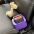 BPA Free Seat Belt Buckle Booster (2-Pack) - Raises Seat Belts for Easy Access, Free Sticker Set Gift