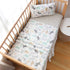 Emenpy 3 Pcs 100% Cotton Toddler Sheet Pillowcase Set for Boys and Girls,Include