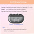 RIMOL 3-in-1 Trimmer Electric Nail Clipper with Polishing, Automatic Nail with LED Light & Nail Scraps Storage