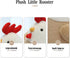 Chicken Stuffed Animal Plush Doll, 8 inch, Gift for Girls, Christmas (Chicken)