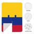 CQMZJHU Colombian Flag Baby Car Seat, Rain Shelter, Multifunctional Nursing Cover for Newborns, Mother Care