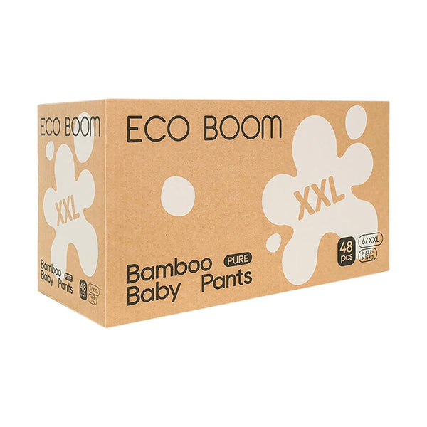 ECO BOOM Training Pants for Toddler Potty, Hypoallergenic for Sensitive Skin, Size