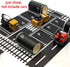 Play Road Tape for Toy Cars Trains 6-Pack, Black Car Track Tape, No Residue for Kids Gift (TAPE6)