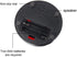 NO Button Desktop Sound Toy, Fun Stress Reliever for All Ages, Party Games Tools Holiday Supplies