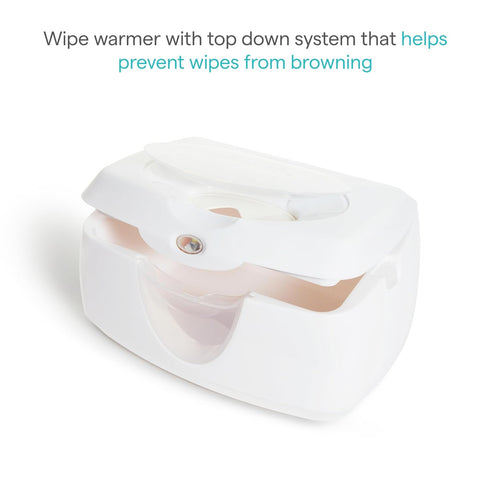 Munchkin Baby Wipe Warmer with Warm Glow - White