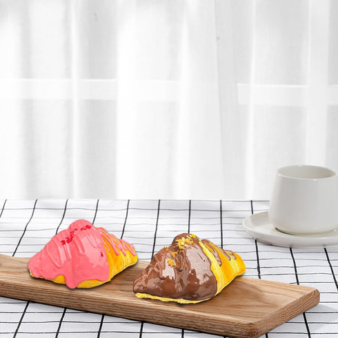 3 3 3 inches pcs Realistic Artificial Toy Fake DonutsFood Fake Cakes Desserts Donut Decorations Toys for Doughnut Party