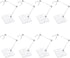 FINGERINSPIRE 8 Pcs Action Figure Stand, Assembly Display Holder Base for 6 inch Action Figures or Effects