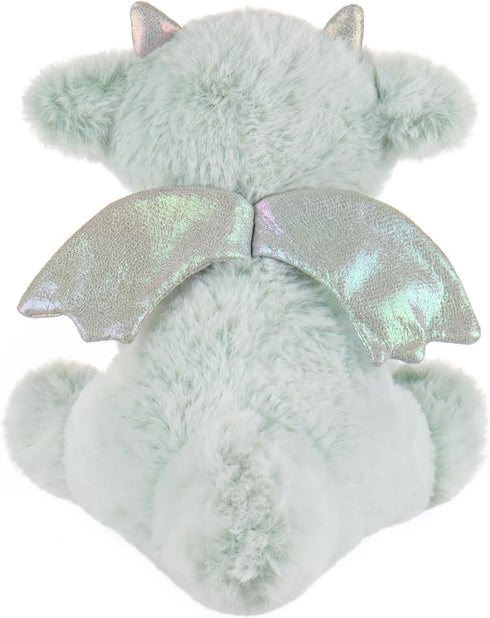 Apricot Lamb Toys Plush Green Dragon Dinosaur Stuffed Animal, Soft Cuddly 8 Inch for Children