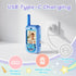 BOFIDAR 2 Pack 4 3-12, Video Walkie Talkies for Kids, Rechargeable Long Range Two Way Radios with Voice Changer