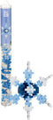 PLUS PLUS Mini Maker Tube, Winter Snowflake, 70 Piece Construction Building Stem Toy for Kids