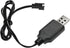 Maxmoral 6.0V 250mA USB Charger Power Adapter Cable for 6V 700mAh Ni-cd Battery 4WD Old Version Amphibious Stunt RC Cars Vehicle/SM-2P 6V USB 2, 60cm Length