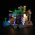 Kyglaring LED Lighting Kit for Lego Minecraft The Skeleton Dungeon 21189 Building Set (No Model Included)