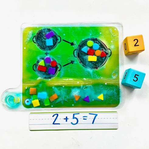 hand2mind Colors & Shapes Sensory Pad, Occupational Therapy Toys, Toddler Sensory Play Therapy Toys