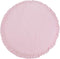 CVGAGIF Pink Cotton Round Rug, 39.3 Inch, Kids Play Mat & Tent, Machine