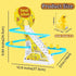 Small Duck Climbing Stairs Toy,Electric Duck Roller Coaster Toy Set,with LED Flashing Lights & Music,Duck Track Slide Toy Birthday Gift for Kids,Age 3 9Pcs Ducks