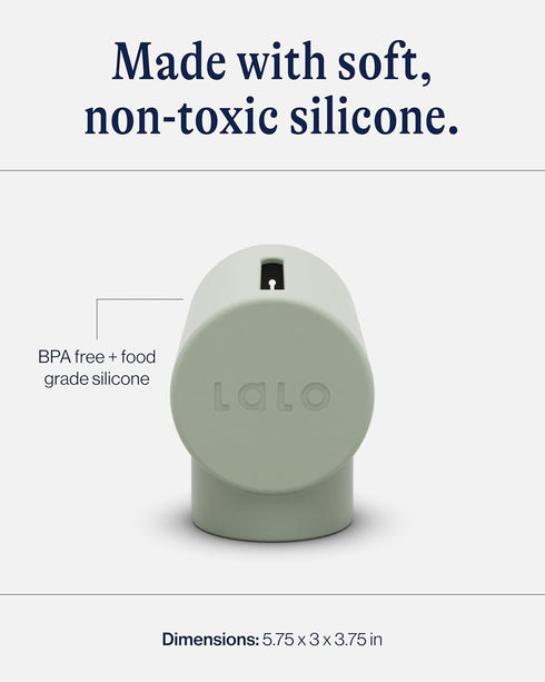 Lalo Spout Cover BPA-Free Silicone Bath Spout Safety Cover for Babies & Toddler, Fits Most Faucets, Soft & Durable