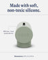 Lalo Spout Cover BPA-Free Silicone Bath Spout Safety Cover for Babies & Toddler, Fits Most Faucets, Soft & Durable