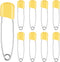 WILLBOND 50 Pcs Diaper Pins Safety 2.2 Inch Plastic Head Cloth Diaper