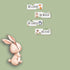 CloverKoi 4 Woodland Nursery Decor for Boys Girls, Safari Nursery Decor, Jungle Theme Nursery Decor for Teen Boys Kids