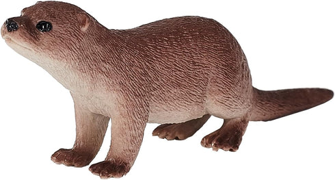 MOJO Realistic Otter Hand Painted Toy Figurine International Wildlife