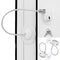 Fridge Lock with Key, Mini Refrigerator Door Lock, Baby Proofing Child Safety Lock with Strong Adhesive, 2-Pack