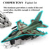 CORPER TOYS Airplane Toys Set, Die Cast Metal Military Fighter Jets, Pullback Plane Model, Pack of 4
