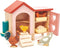 Tender Leaf Toys - Chicken Coop - 9 Pcs Miniature Henhouse Farm