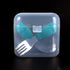 Accmor Pacifier Case, 2 Pack Transparent Container for 2 Pacifiers, BPA Free