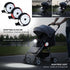 (3-Pack) 5 LED Stroller Lights with Stroller Hooks/Clips Battery Operated, Modes, Stroller Accessories for Night Use on