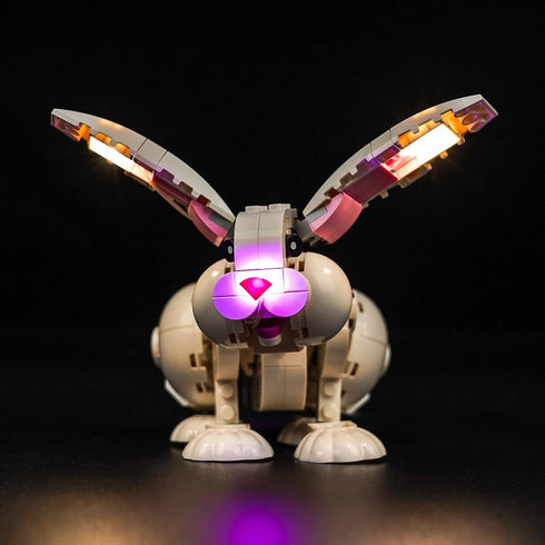 VONADO LED Light Kit for Lego White-Rabbit-31133-Easter-Bunny Creator, Lights Only, Compatible with Lego 31133
