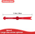 11.8 in/30 cm, Large Arrow Spinner, Red Plastic with Suction Cup, Spinners Game for Classroom Activities, Math Games